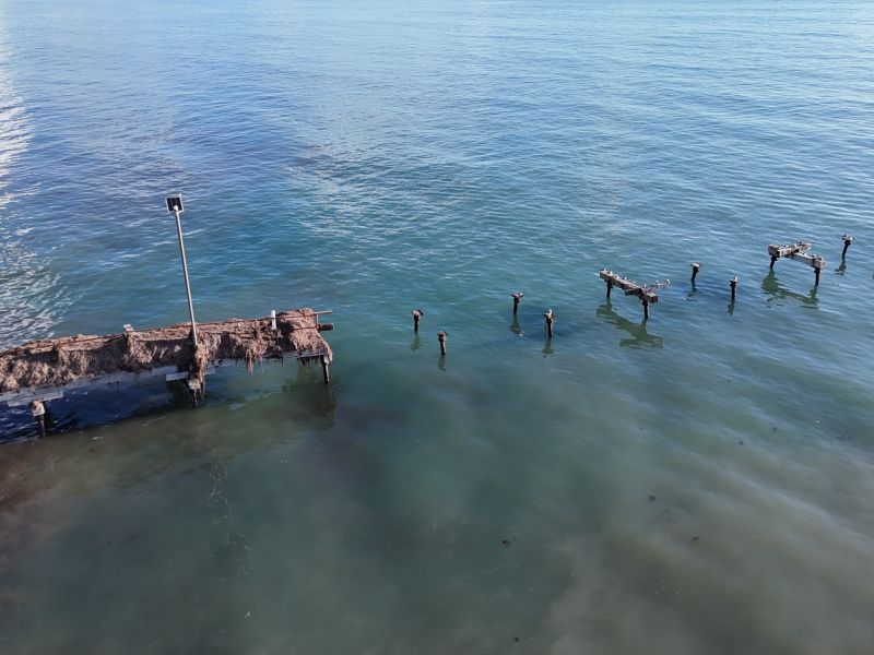 Storm Damage Jetty