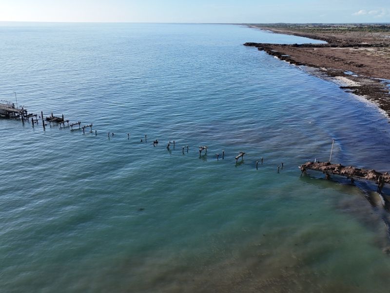 Kingston Jetty with Storm Damage